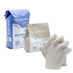 Kit de modelage - algaplay - ap1702 - moulage 2 mains - alginate non toxique - pl�tre thixotropique