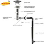 Kit n1 raccordement mural conduit tubage + maill pour poles  bois - poujoulat diamtre du conduit ...