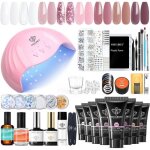 Kit ongle gel uv complet 8 couleurs 15 ml extension pour ongles avec 48w lampe manicure vernis semi permanent ... Kit ongle gel uv complet 8 couleurs 15 ml extension pour ongles avec 48w lampe manicure vernis semi permanent ...