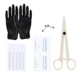Kit outils piercing corps professionnel aiguilles t�ton nombril nez