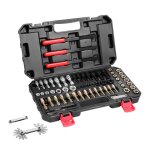 Kit outils � restaurer les filetages ab�mes 61pcs - vevor - 28 tarauds 28 fili�res 3 limes � filets et ...