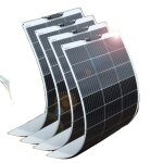Kit de panneau solaire flexible 600w de puissance configuration de 4 panneaux kit 300 w 2 pièces 150 ... Kit de panneau solaire flexible 600w de puissance configuration de 4 panneaux kit 300 w 2 pièces 150 ...