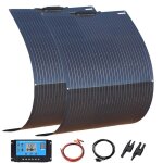 Kit de panneau solaire flexible haute efficacit durable et tanche 300w 2pcs 150w kit