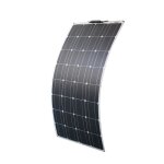 Kit de panneau solaire flexible sortie 12v convient pour bateau voiture camping - car panneau solaire ...