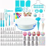 Kit patisserie plateau tournant patisserie poche a douille patisserie ustensiles  ptisserie kit patisserie ...