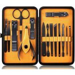 Kit pedicure coupe ongle professionnel coupe cuticule 15pcs trousse manucure femme hommes pedicure set ...