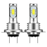 Kit phare 2x h7 phare led 6000k super blanc 110w 8000lm kit antibrouillard kit ampoules feux de croisement ...