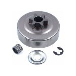 Kit pignon tambour embrayage 3 / 8 6t + e - clip rondelle pour tron�onneuse stihl label
