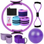 Kit pilates - hautstore - 11 pi�ces - accessoires fitness - pour femmes - d�butant