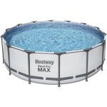 Kit piscine hors sol tubulaire bestway steel pro max? - 427 x 122 cm - ronde (avec un filtre à cartouche, ... Kit piscine hors sol tubulaire bestway steel pro max? - 427 x 122 cm - ronde (avec un filtre à cartouche, ...