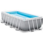 Kit piscine hors sol tubulaire intex - pris frame - 488 x 244 x 107 cm - rectangulaire (bche tapis de ...