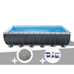 Kit piscine tubulaire intex ultra xtr frame rectangulaire 732 x 366 x 132 m + 20 kg de zéolite + kit ... Kit piscine tubulaire intex ultra xtr frame rectangulaire 732 x 366 x 132 m + 20 kg de zéolite + kit ...