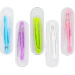 Kit portable pour lentilles de contact en 5 pi�ces (insert / retrait + pince � �piler � embout souple) ...