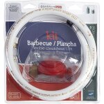 Kit propane pour plancha et barbecue - cookingbox - flexible raccord 1 m en caoutchouc