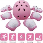 Kit de protection roller pour enfants casque de velo enfant casque / genouillres / coudires / coussins ...