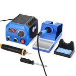 Kit de pyrogravure au bois 60w machine � pyrogravure avec 1 stylo et 23 pointes de fil de pyrogravure ...