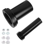 Kit de raccordement pour wc mural 185 mm joint tuyau de vidange tuyau de vidange avec capuchonssyst�me ...