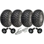 Kit de remorque - parnells - 22x11. 00 - 8 - 4 roues - attelage pivotant - pneus wanda p334