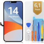 Kit de remplacement dcran - espacephone - iphone 14 - lcd 3d touch - assemblage complet - noir