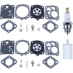 Kit de rparation du carburateur pour husqvarna 266xp 288xp 385 272xp 268xp tillotson carb