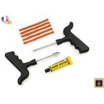 Kit r�paration du pneu 8pcs tubless voiture moto auto pour crevaison + 10 m�ches