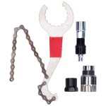 Kit de rparation de vlo 3 en 1 outil de dmontage de cassette fouet  chane ensemble de dmontage ...