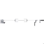 Kit de rtisserie universelle pour gril - duoku - rtissoire pour barbecue avec tige  broche en acier ...
