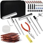Kit de r�paration de pneus - largeight - 70 pi�ces - outils anti - crevaison - compatible voitures motos ...
