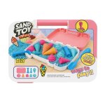 Kit sable magique enfant valisette moules glaces & cornets outils de modelage sable cintique color ...