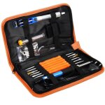 Kit de soudage - iron electrique - 60w - r�glable - 6 pcs avec pompe � dessouder