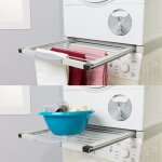 Kit de superposition avec schoir 00668 pour lave linge