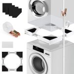 Kit de superposition universel pour lave - linge et sche - linge - cadre rglable 50  70cm - kit d?empilage ...