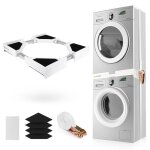 Kit de superposition universel pour lave - linge et sche - linge taille rglable de 50 - 70 cm cadre ...