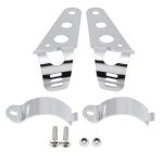 Kit de support de montage de phare de moto 35 - 43 mm pour tube de fourche chrom� pour chopper cafe racer ...