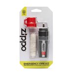 Kit de survie zippo avec allumage de feu durgence