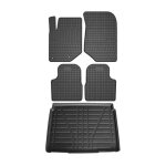 Kit tapis de sol et coffre pour peugeot 2008 2018 - 2024 tpe noir Kit tapis de sol et coffre pour peugeot 2008 2018 - 2024 tpe noir