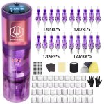 Kit de tatouage kit de stylo de tatouage de haute qualit� pour machine � tatouer de maquillage permanent ...