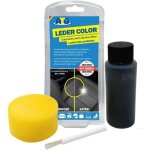 Kit de teinture pour cuir - febest - noir - 50 ml - pour cuir et simili cuir - r�paration et entretien ...