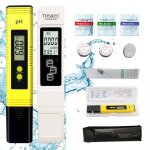 Kit testeur de ph et testeur tds / ec 2 stylos de mesure de ph tds ec et temp�rature testeurs deau num�rique ...