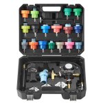 Kit de testeur de pression de radiateur - duoku - 28 pices - outil de remplissage de pression et de ...