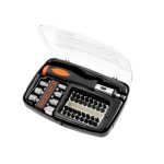 Kit de tournevis  cliquet - black + decker - a7062 - xj - avec 39 accessoires