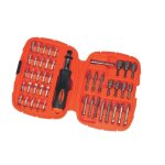 Kit tournevis et embouts à cliquet (45 pièces) black + decker - a7039 - xj Kit tournevis et embouts à cliquet (45 pièces) black + decker - a7039 - xj