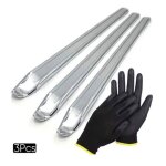 Kit de trois dmonte - pneus en mtal 30 cm de long avec une paire de gants pour une utilisation dans ...