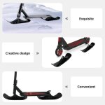 Kit de trottinette de ski de luge dhiver pour enfants