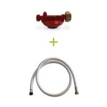 Kit tuyau flexible de gaz + détendeur propane flexible + détendeur propane Kit tuyau flexible de gaz + détendeur propane flexible + détendeur propane