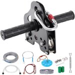Kit de tyrolienne - duoku - de 80 pieds pour enfants et adultes - capacit� jusqu� 500 lb - tyrolienne ...