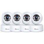 Cam�ra de surveillance - ctronics - kit vid�o 4mp - wifi 24 / 5ghz - d�tection humaine - suivi automatique ...