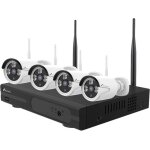 Kit vidéosurveillance wifi 2k sans fil 10ch + 4 caméras extérieur / intérieurvision nocturne 20mdétection ... Kit vidéosurveillance wifi 2k sans fil 10ch + 4 caméras extérieur / intérieurvision nocturne 20mdétection ...