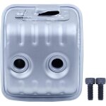 Kit de vis de silencieux d?�chappement pour tron�onneuse husqvarna 450 445 440 435 440e 445e remplacer ...