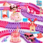 Kit de voie ferrée dreamingbox jouet de princesse montage libre avec petite voiture électrique cadeau ... Kit de voie ferrée dreamingbox jouet de princesse montage libre avec petite voiture électrique cadeau ...